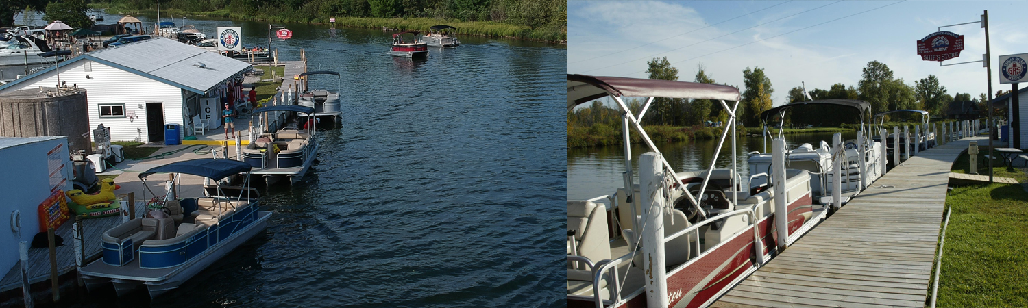 Indian River Marina Pontoon Rentals - Indian River, Michigan